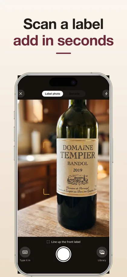 Cru — Scan, Rate & Manage Bottles screenshot 5