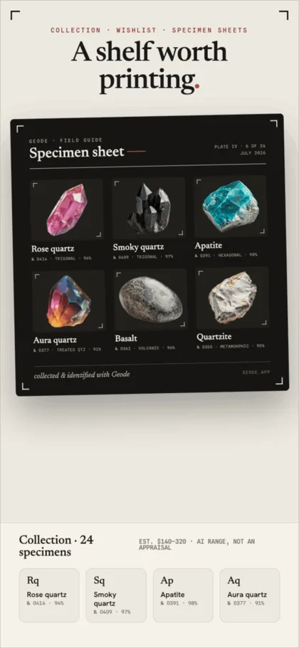 Geode — Crystal & Mineral Scanner screenshot 5