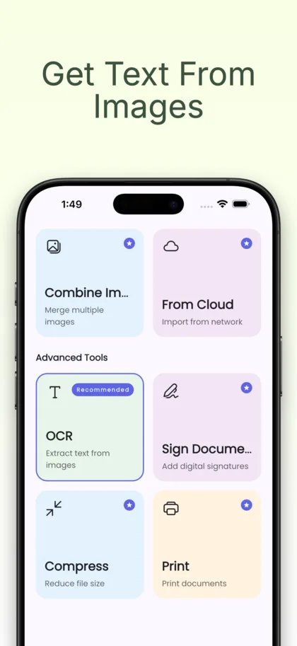 PDF Converter — Scan, Edit, Sign & Merge screenshot 3