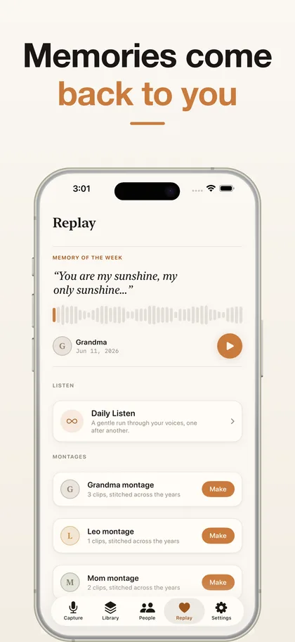 Soundtapes — Record Family Voices Forever screenshot 5