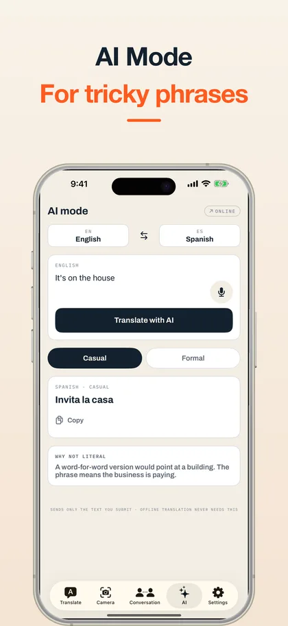 Wander — Translate with no internet screenshot 5